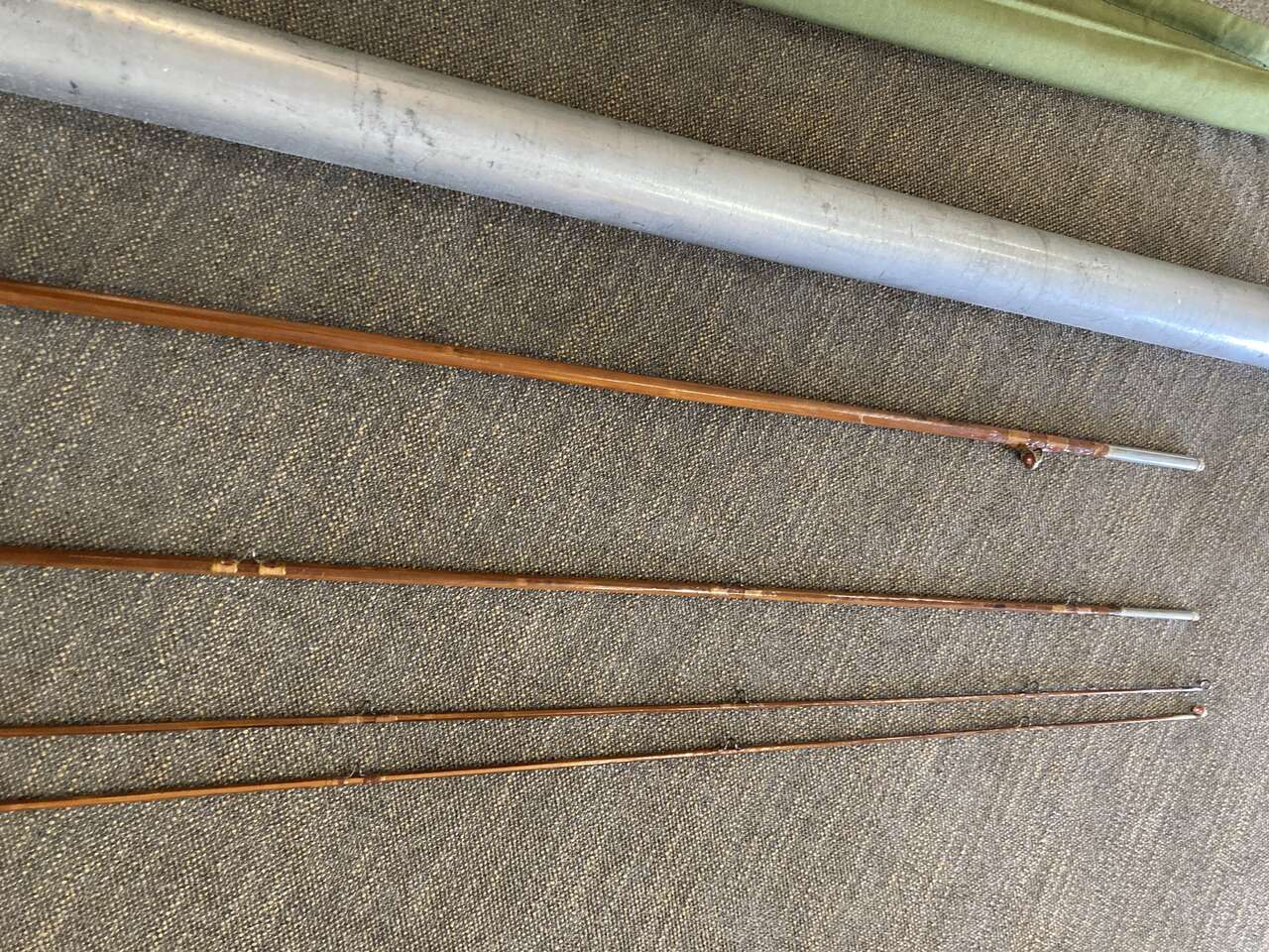 Antique bamboo fly rod