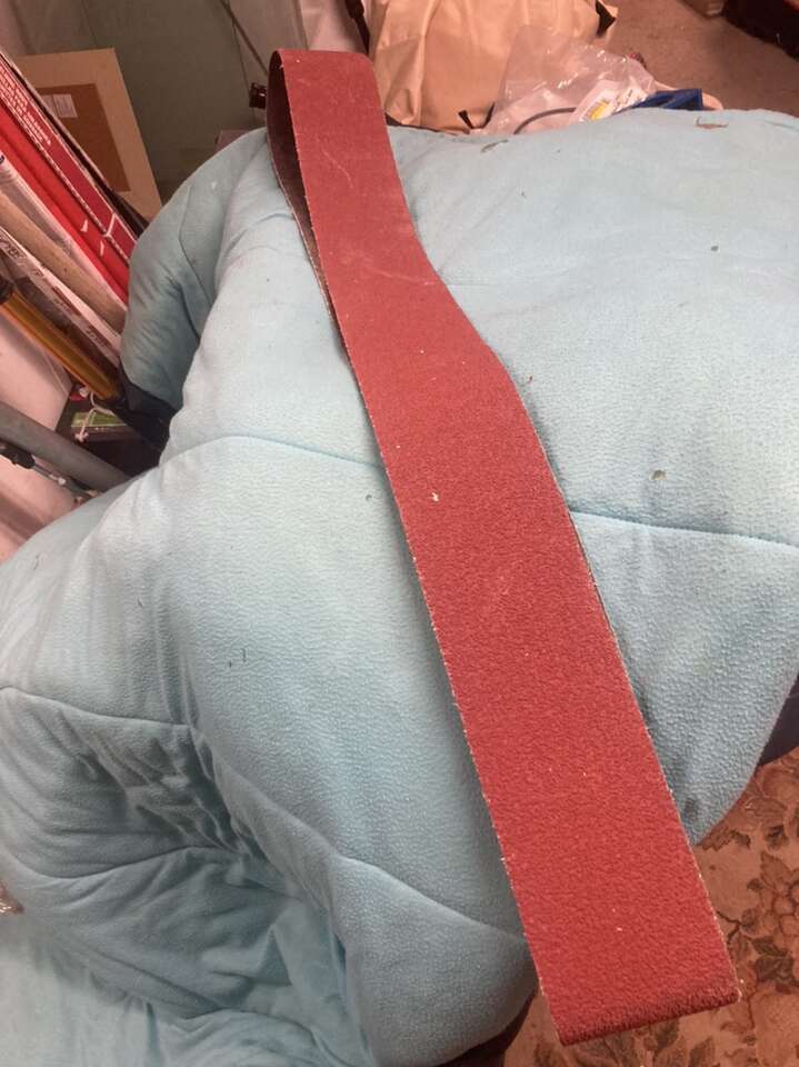 3M™ Cubitron™ II Cloth Belt 984F, 36+ YF-weight, 4 in x 90 in 36 grit