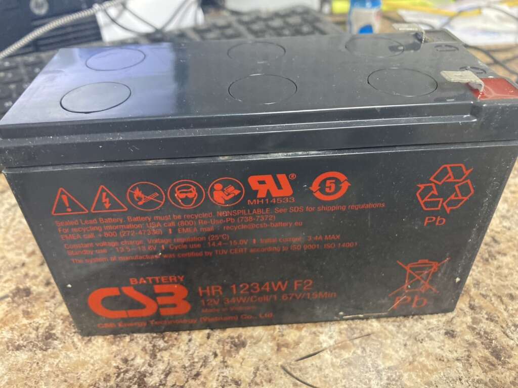 Csb Hr1234w Battery