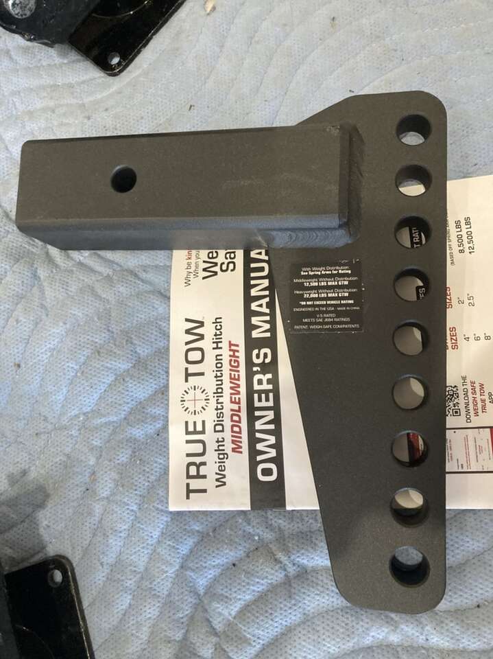 Weight Safe 2.5 Reciever drop Hitch