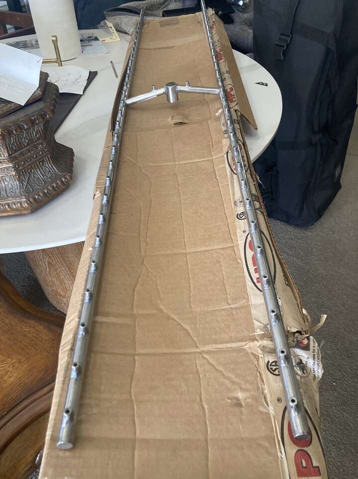 HPC 60”x 10” Stainless Steel H-Burner for Fire Pit