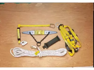 3M Dbi-Sala Harness and Vertical Lifeline Kit, Size: Universal