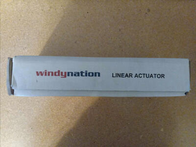 Linear Acutator, 4" stroke, 12vdc, 225lb max load, LIN-ACT1-04, Windy Nation