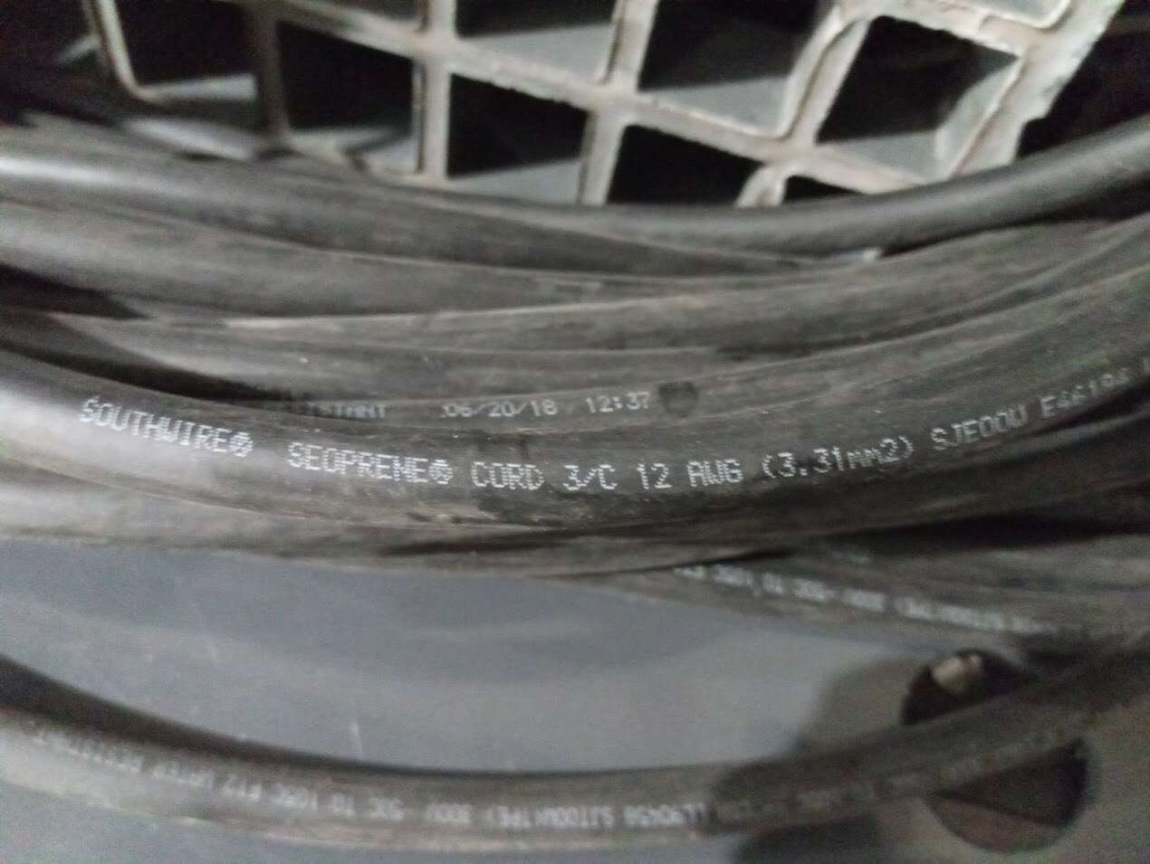 Used - SJOOW 10/3, SJEOOW 12/3 (LOTS!) (SOOW Electrical Cable)