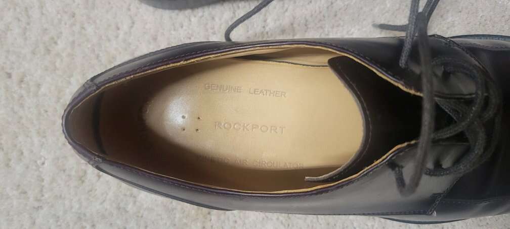 Rockport burgundy dress shoes