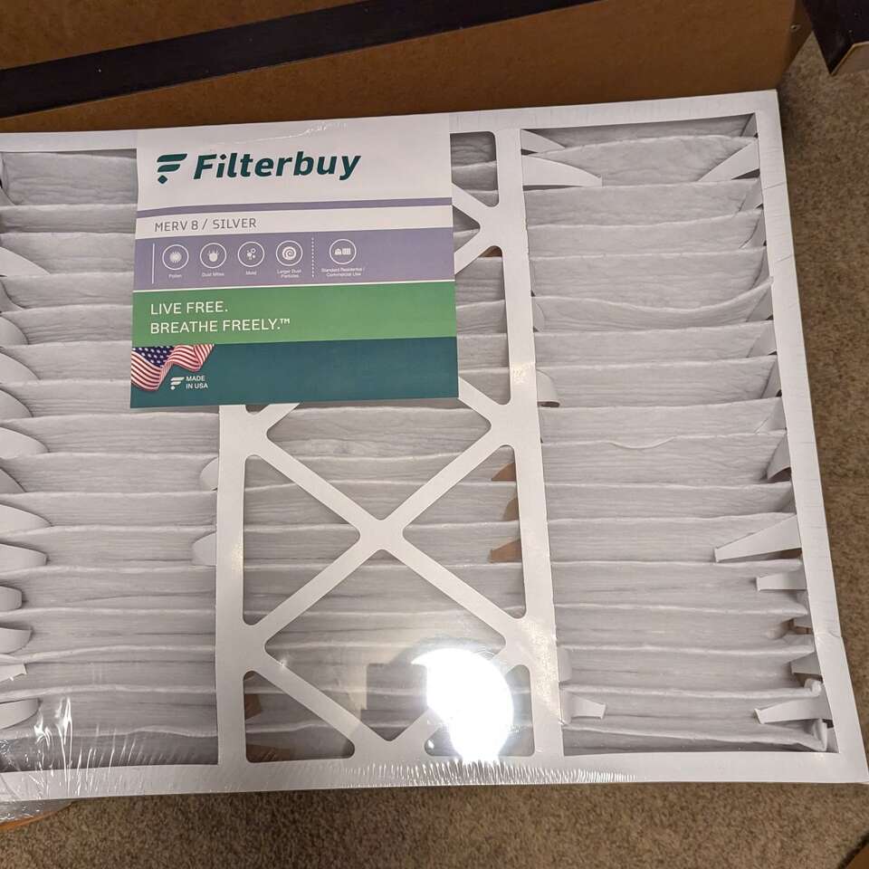 Furnace filter 20x25x5 inches