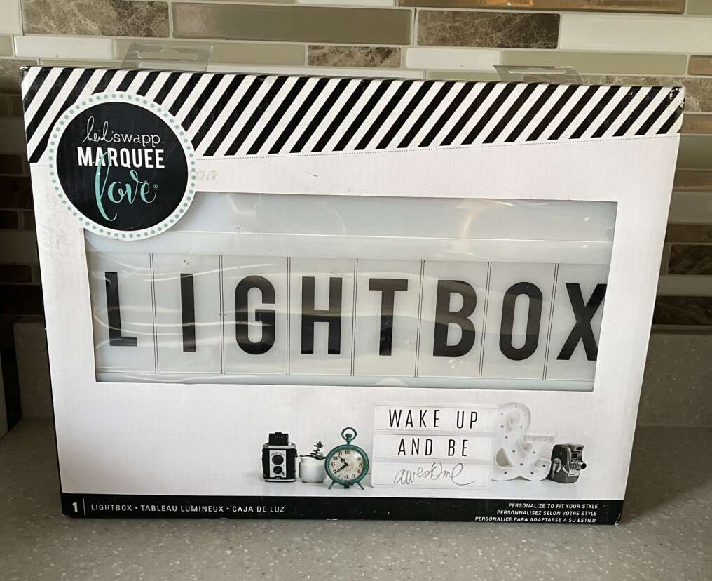 Light Box by American Crafts 13X 10