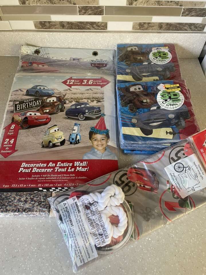Disneys Cars Birthday Bundle