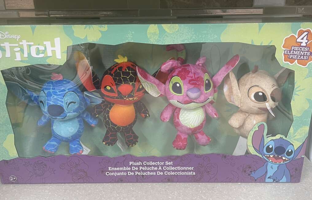 Disney Stitch Plush Collector Set