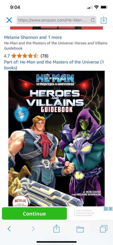He-Man Hero's and Villian Guidebook