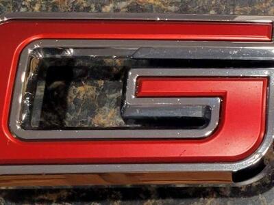 2019 to 2023 GMC Front Emblem OEM