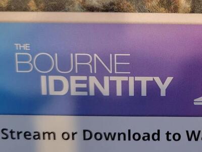 The Bourne Identity Digital Copy