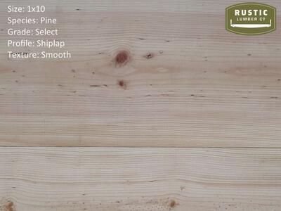 1x10 Pine Shiplap