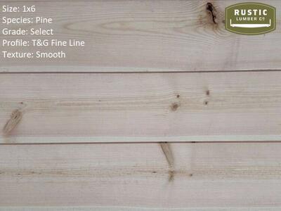 1x6 Pine T&G (Smooth)