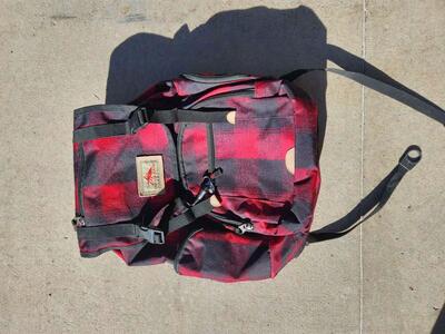 High Sierra Backpack for School Gear Red Black