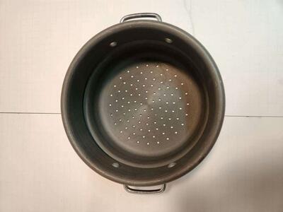 Commercial Aluminum 3.5 Quart Steamer Pan