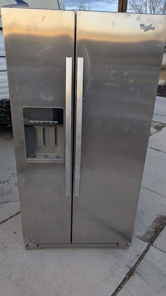 Whirlpool Stainless Fridge Freezer