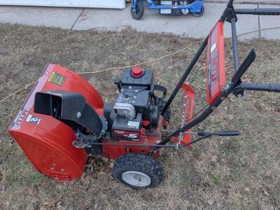 MTD Yard Machines Snowblower 5/22