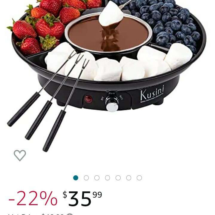 Chocolate fondue maker