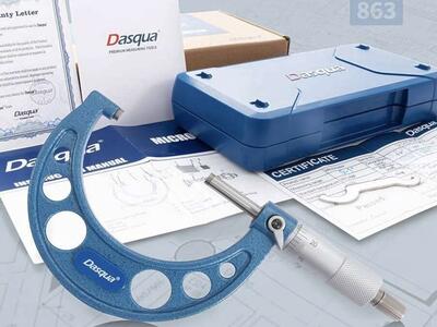 Dasqua 2-3 Inch Outside Micrometer