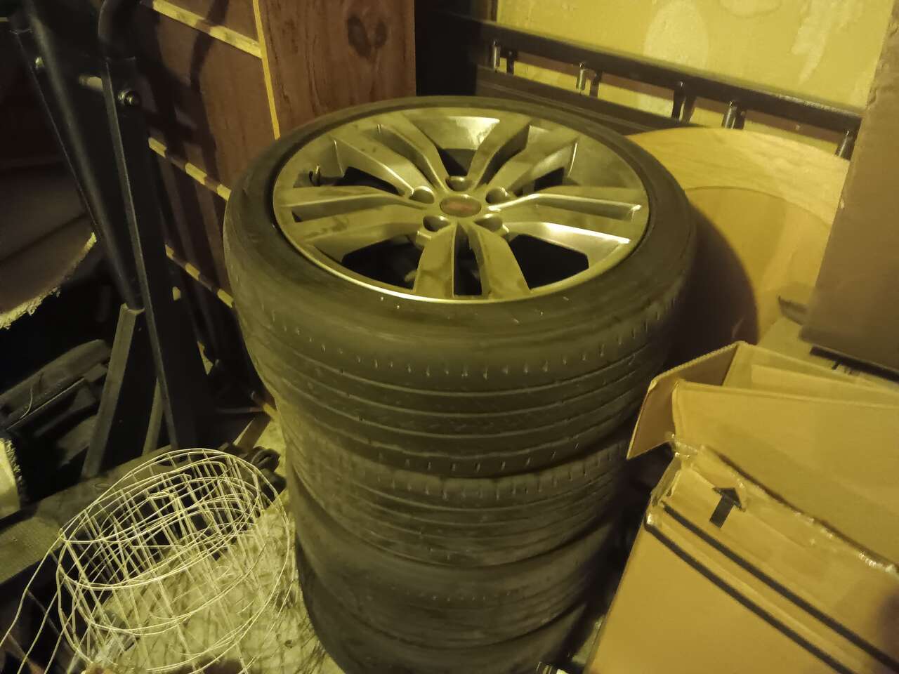 StI rims and tires Auto Parts and Accessories