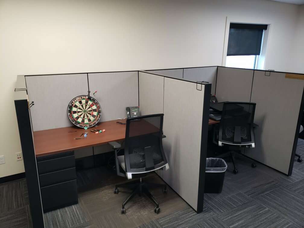 8 Office cubicles and desks Furniture