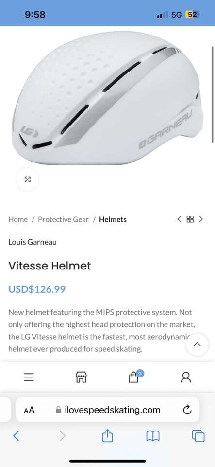 Vitesse Helmet size Small, 52 To 56 Cm