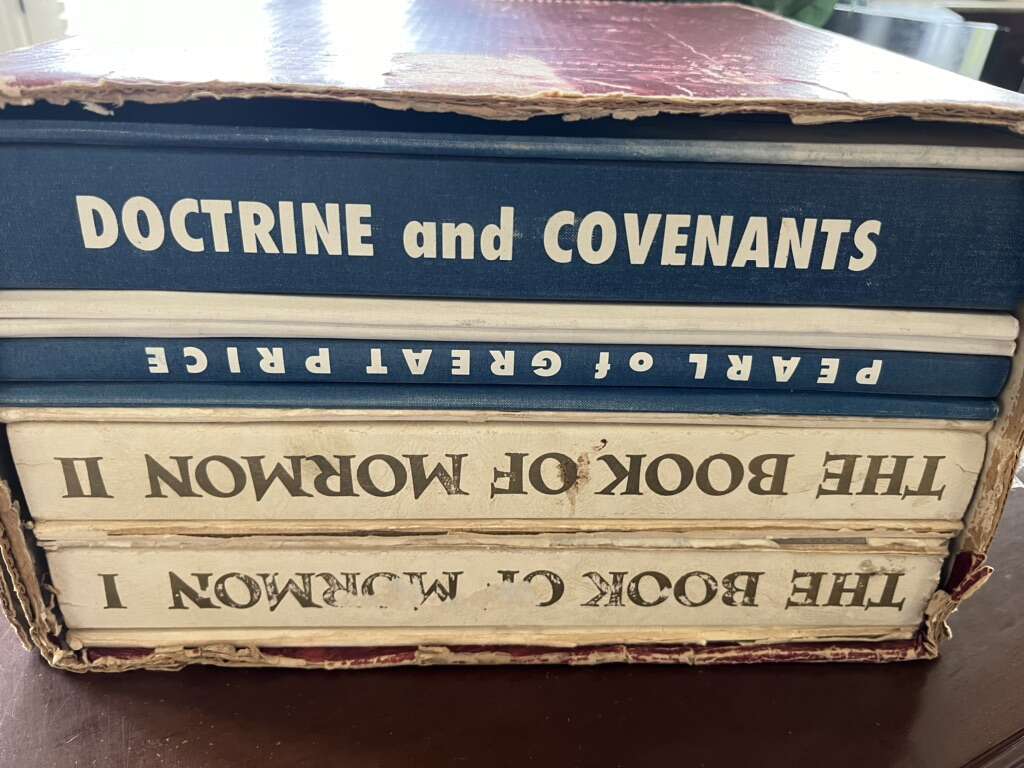 Vintage collectible LDS Scriptures On Vinyl