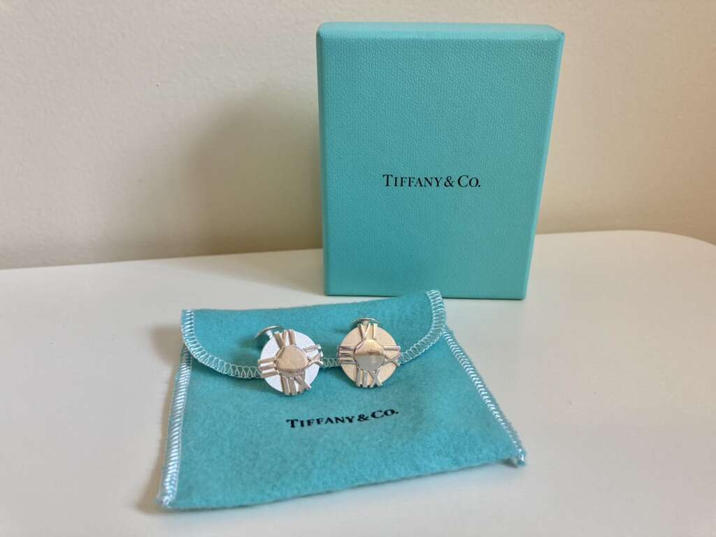Tiffany & Co Atlas Cufflinks