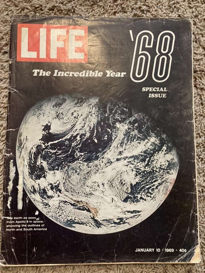 1969 LIFE Magazines about the Moon