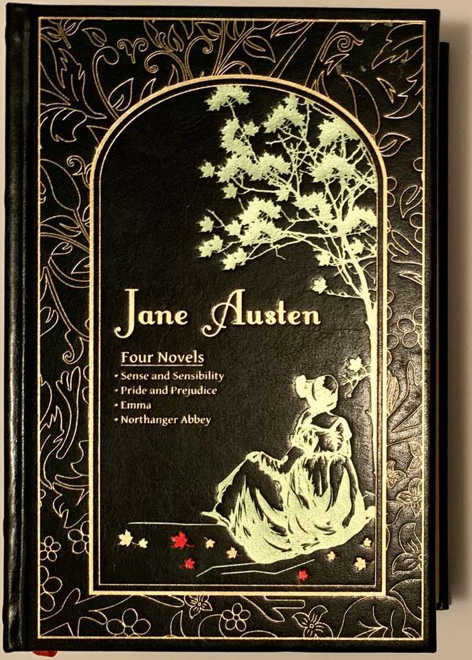 Leather Bound Hardcover Jane Austen Four Books
