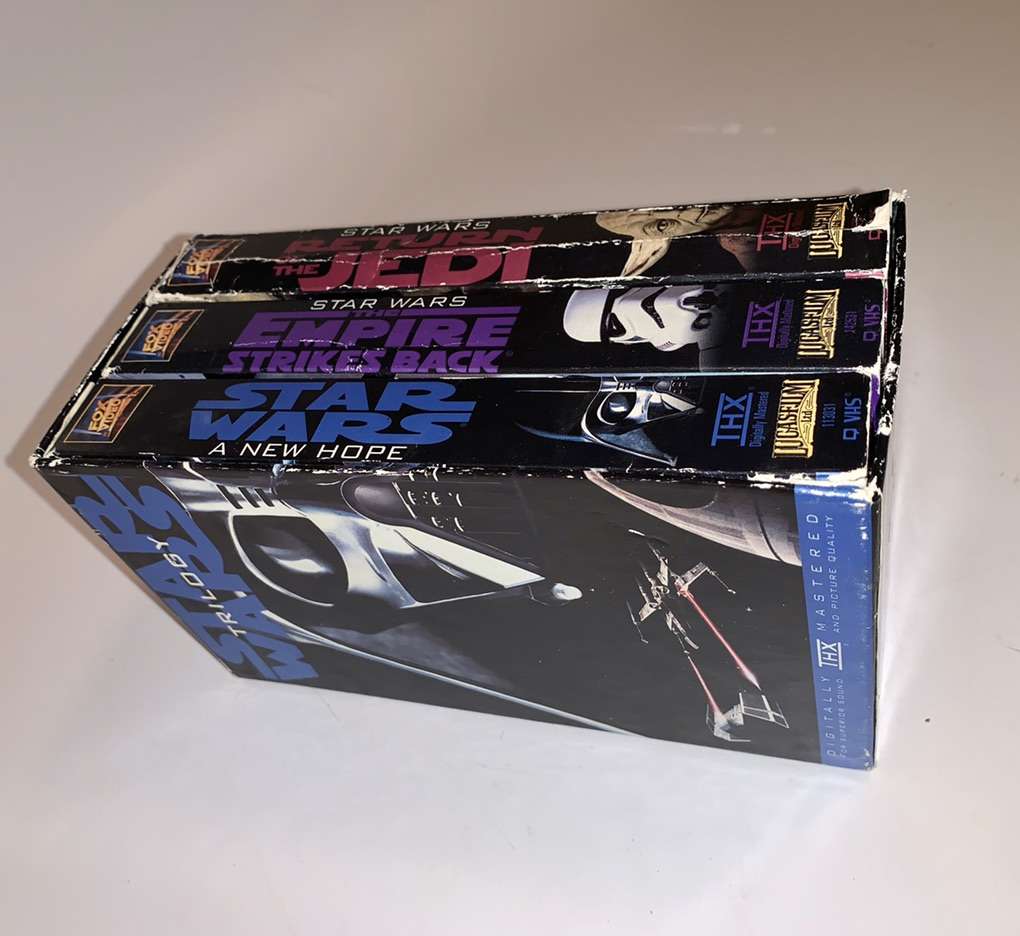 Star Wars VHS Trilogy Box Set