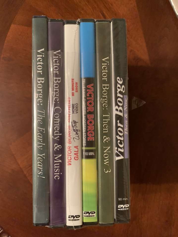 New Sealed Victor Borge 6 Pack Of DVDs