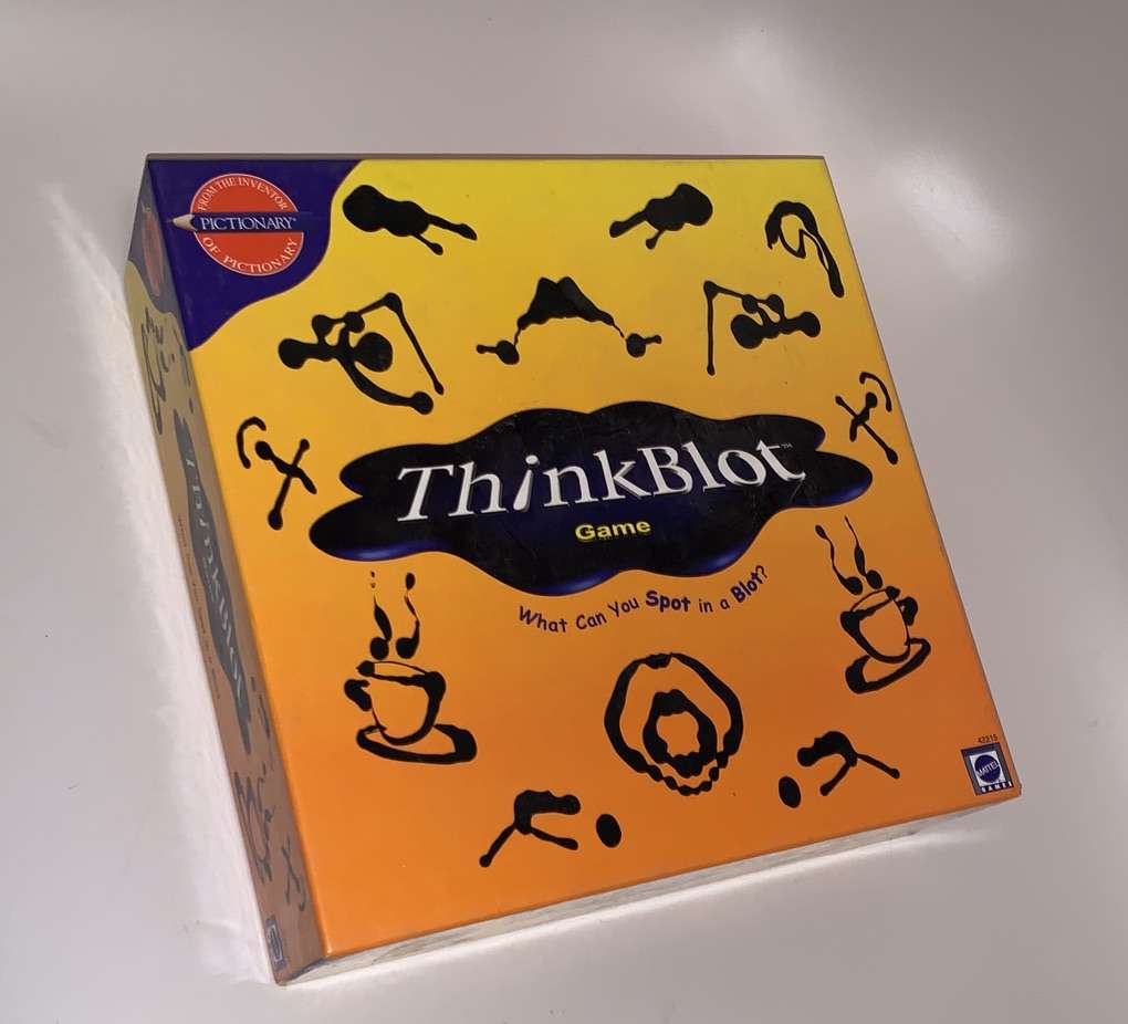 Thinkblot Game By The Makers Of Pictionary Mattel