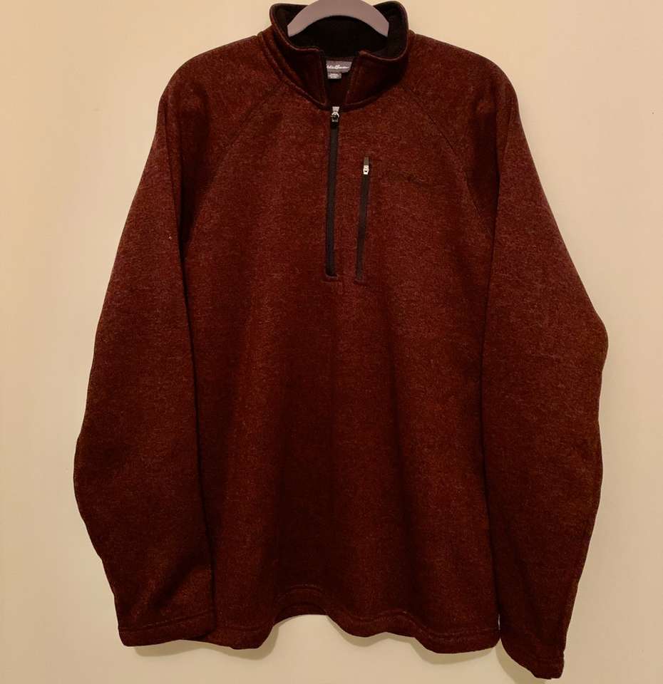 Eddie Bauer Mens XL Jacket Half-Zip