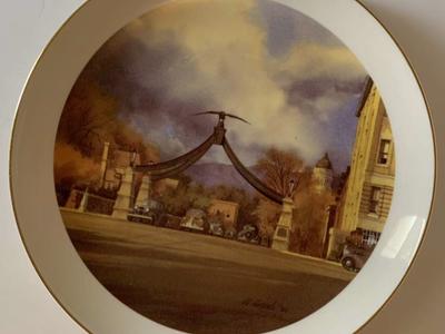 Al Rounds Eagle Gate Plate 1985 Collectors Edition