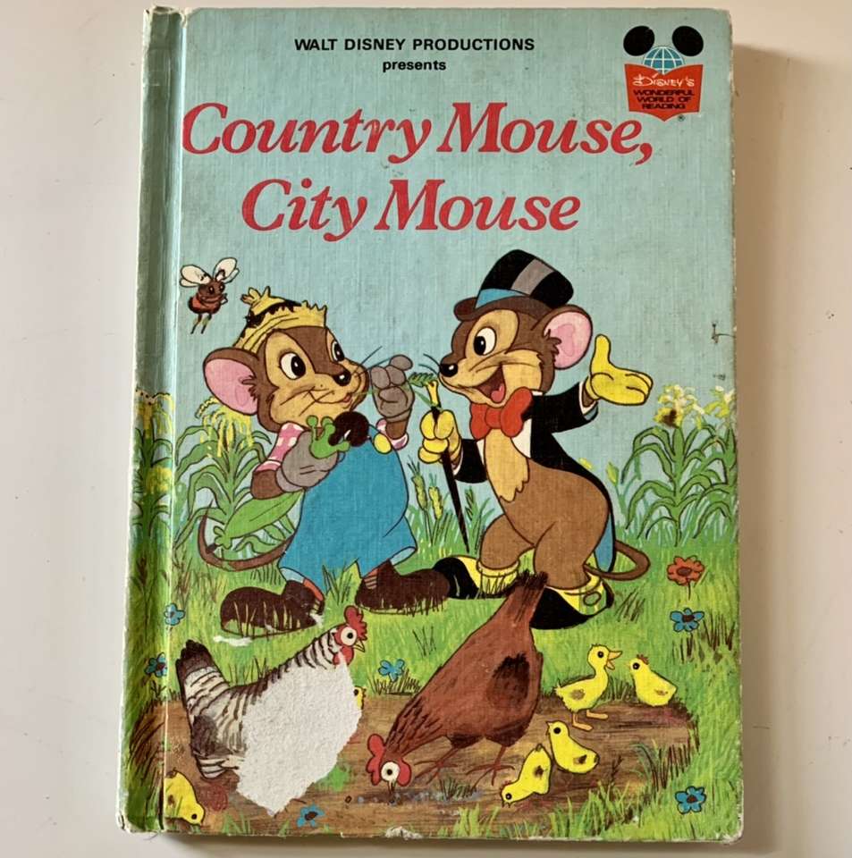 Vintage Walt Disney Productions Book Hardcover