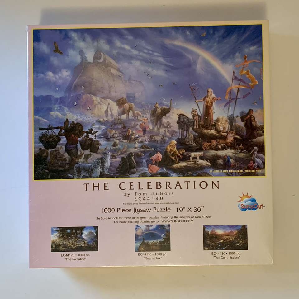 New Sealed Noahs Ark 1000 Pc The Celebration