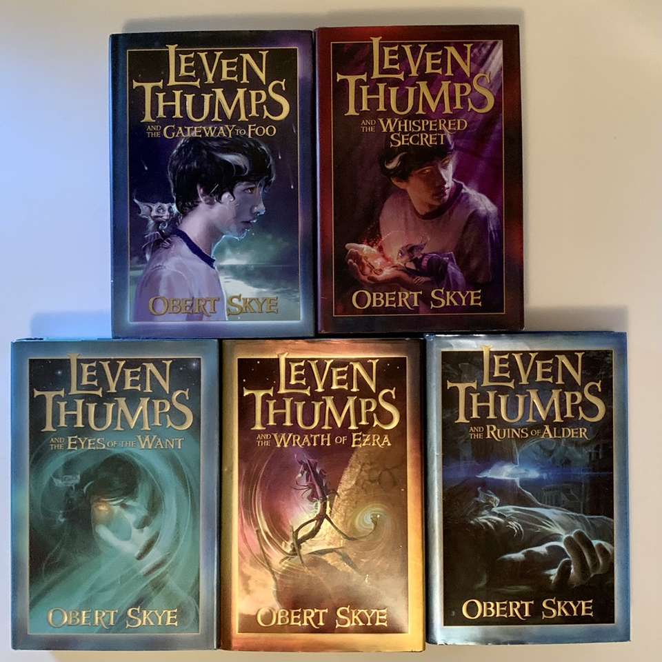 Leven Thumps 1-5 (#3 Signed) Plus The Foo Files