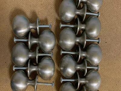Stainless Steel Knobs Pulls Hardware 15 Count