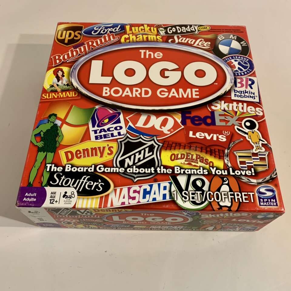 The Logo Board Game By Spin Masters