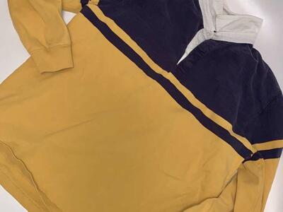 Lg Mossimo Jersey Long Sleeve Polo Rugby Shirt