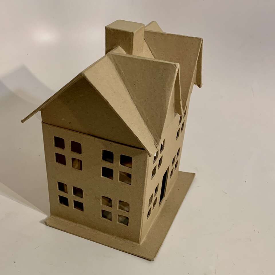 Paper Mâché Craft House