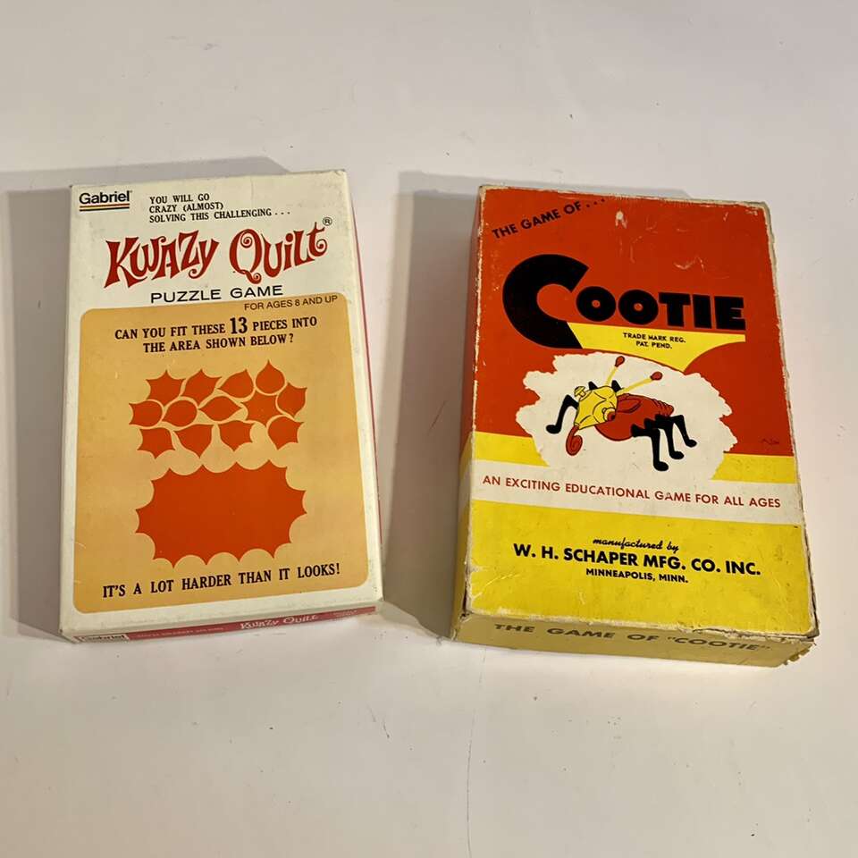 Vintage Games Kwazy Quilt & Cootie