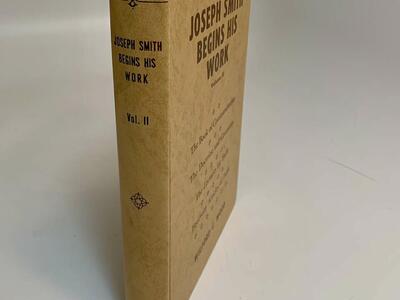 Joseph Smith Begins His Work Vol 2 HC