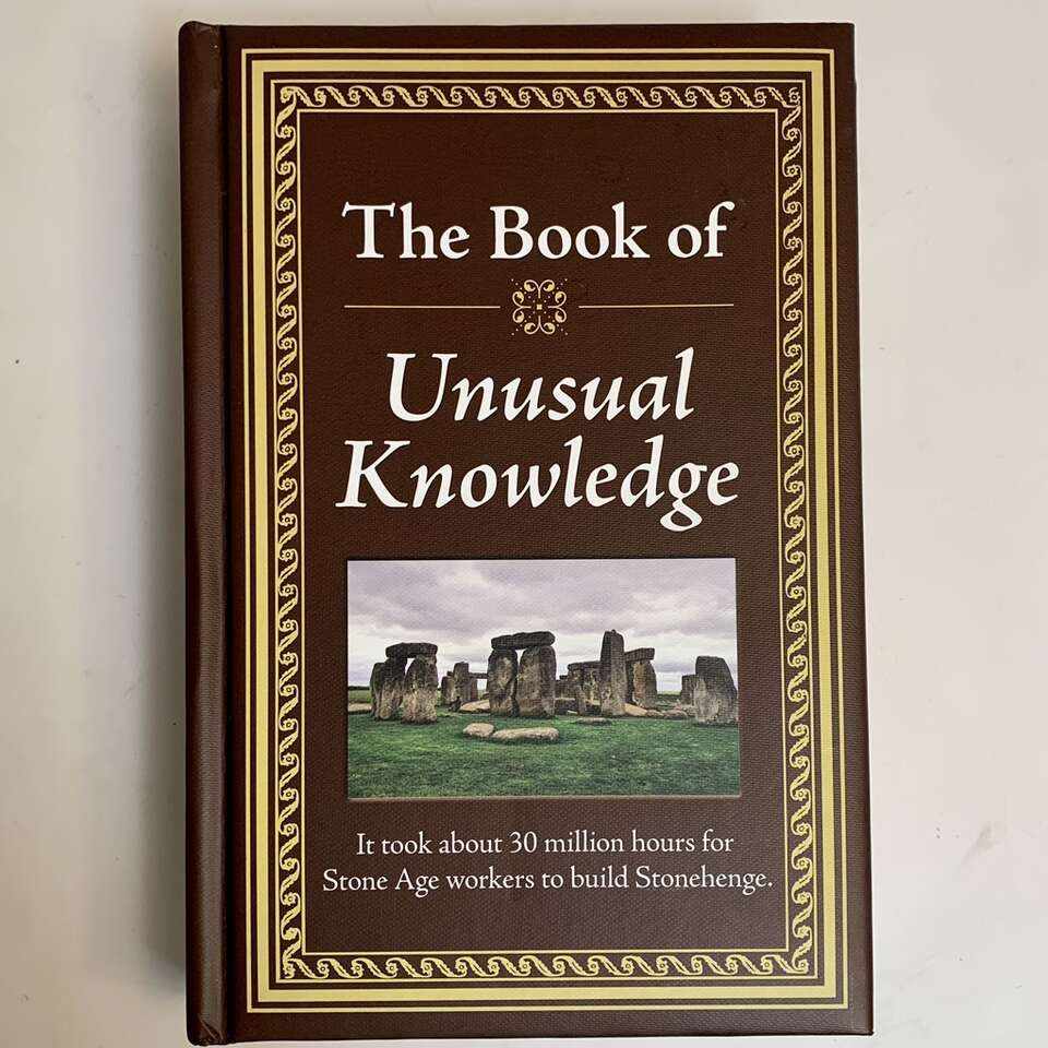 The Book Of Unusual Knowledge Hardcover