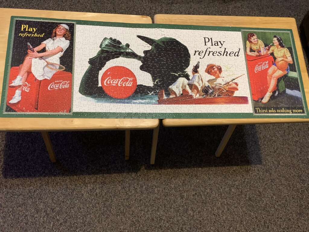 500 Piece Retro Coca-Cola Puzzle In Tin