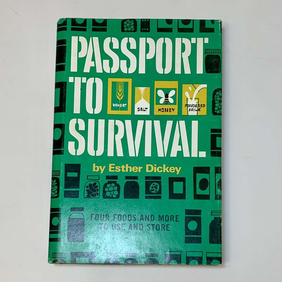 Passport To Survival By Dickey HCDJ Book