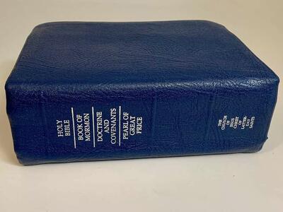 Blue Leather Fully Indexed Quadruple Combination