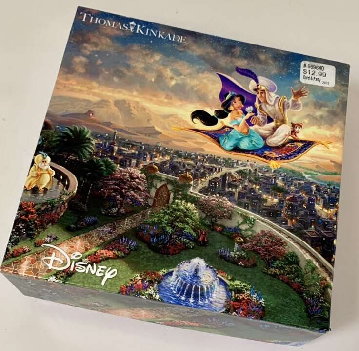 Aladdin 1000 Piece Puzzle Disney Thomas Kinkade